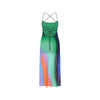 Chiffon Maxi Dress - Spellbound Swirl