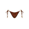 Ring Cheeky Tie Bikini Bottom - Wild Rose