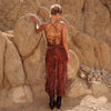 Chiffon Maxi Dress - Leopard Lasso