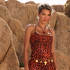 Chiffon Maxi Dress - Leopard Lasso