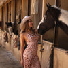 Chiffon Tie Maxi Dress - Cosmic Cowgirl