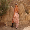 Chiffon Tie Maxi Dress - Cosmic Cowgirl