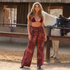 Draw String Resort Pants - Leopard Lasso