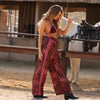 Draw String Resort Pants - Leopard Lasso