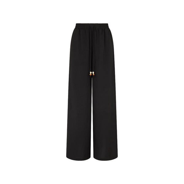 Drawstring Summer Pants - Twilight Black –Kulani Kinis