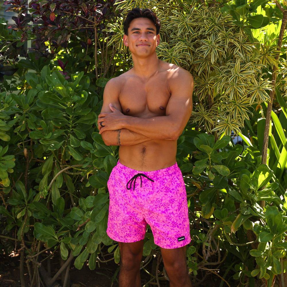 Men's Swim Trunks - Bubble Berry