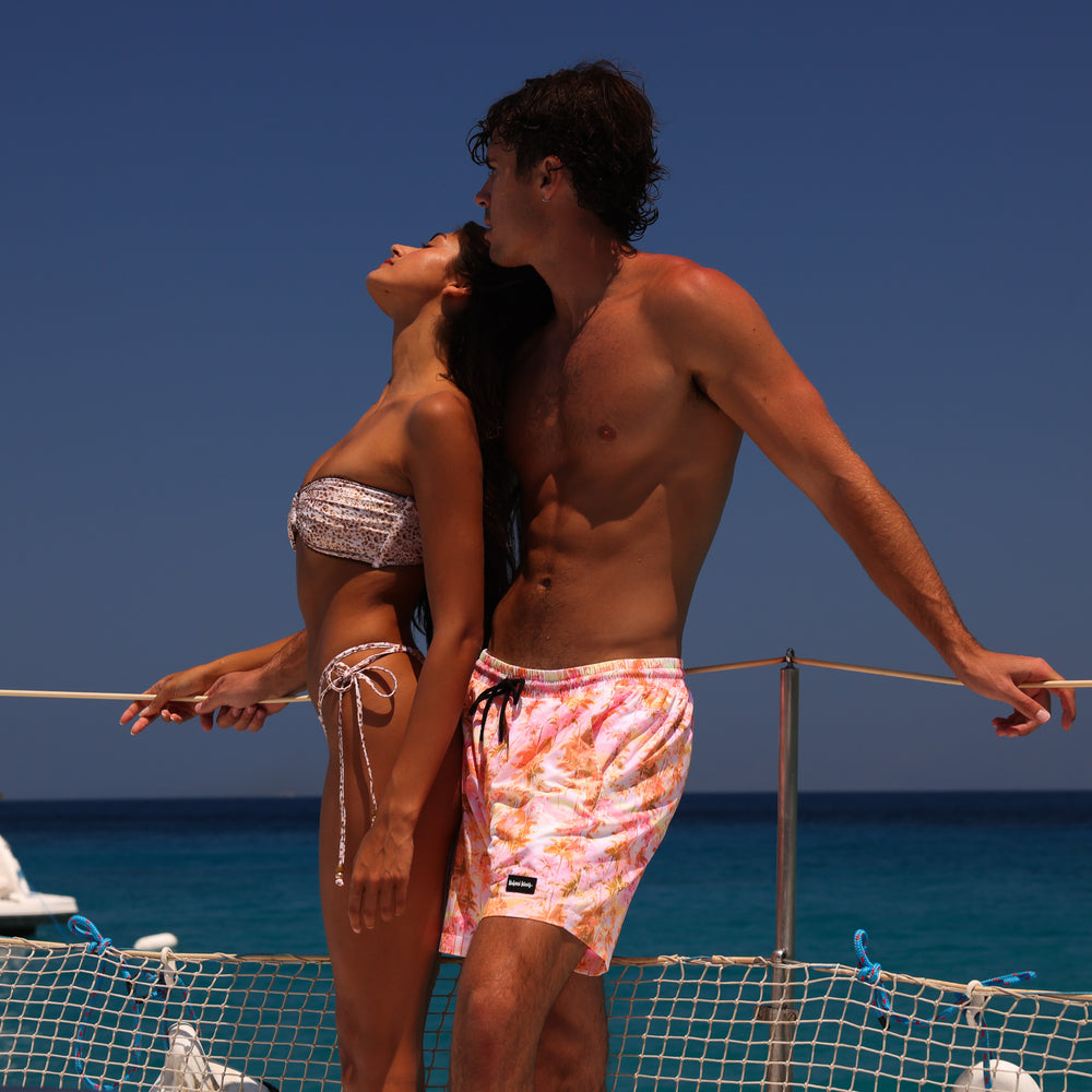 Men's Swim Trunks - Wild Skies