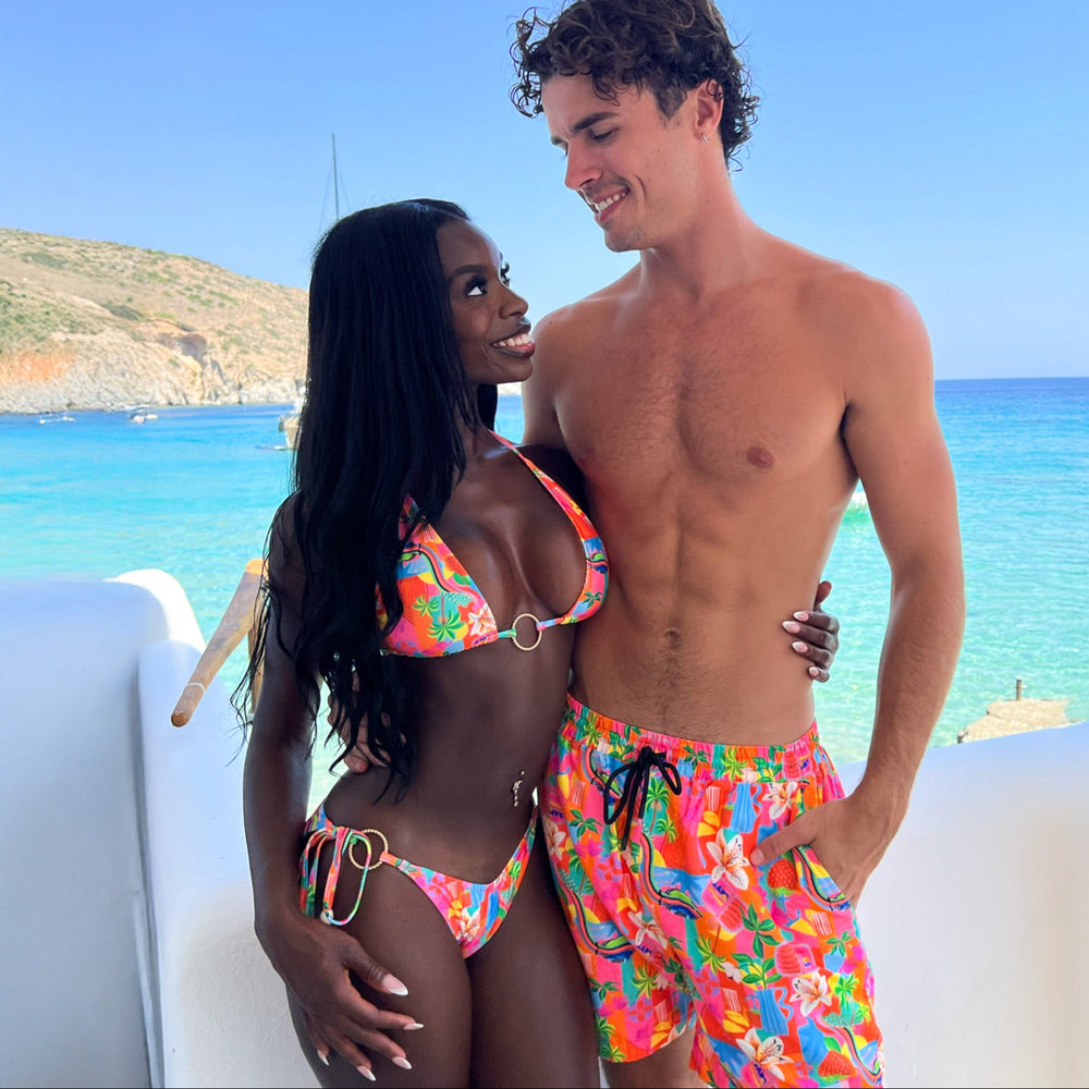 Ring Cheeky Tie Bikini Bottom - Havana Haven