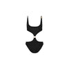 Retro Ring Cheeky One Piece - Twilight Black