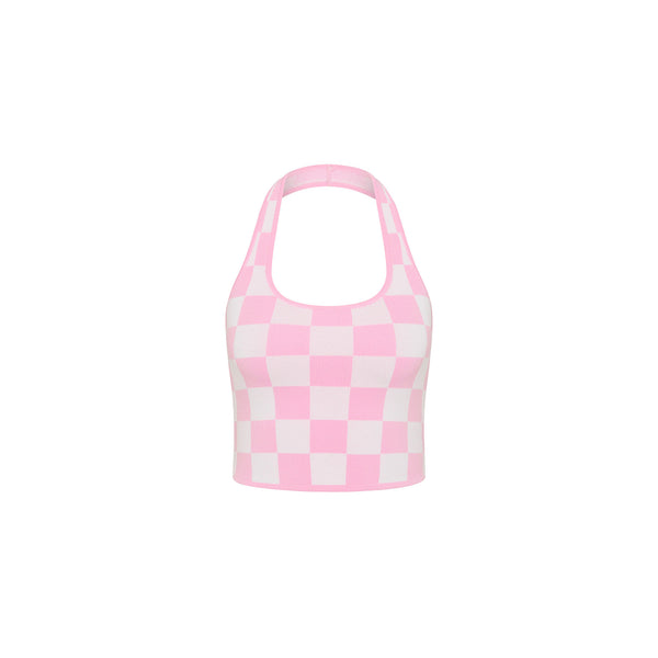 【HI FI FNK】Satin Striped Warmer Pola Top Vela Top – Hell Bunny