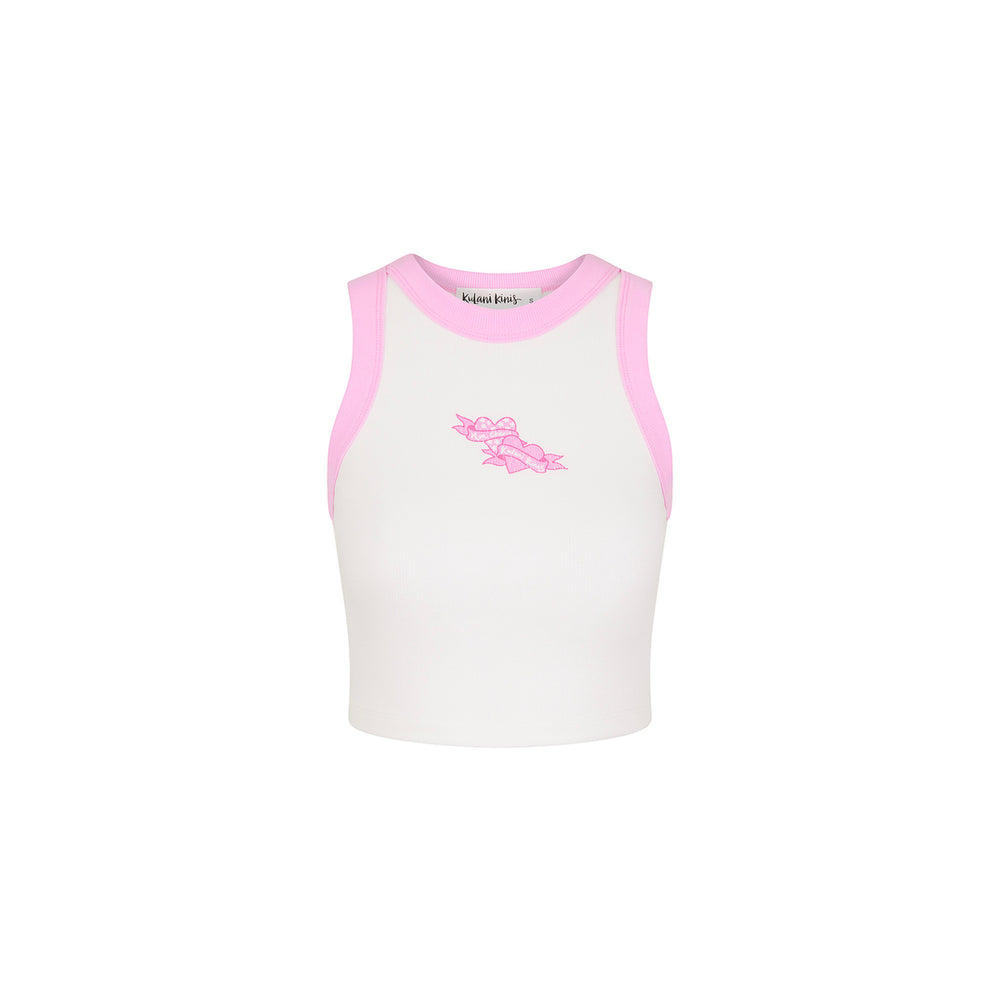 Bind Crop Tank Top - Mon Cherie