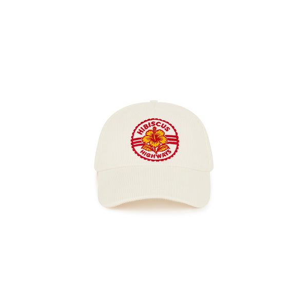 Vintage Corduroy Cap - Hibiscus Highway