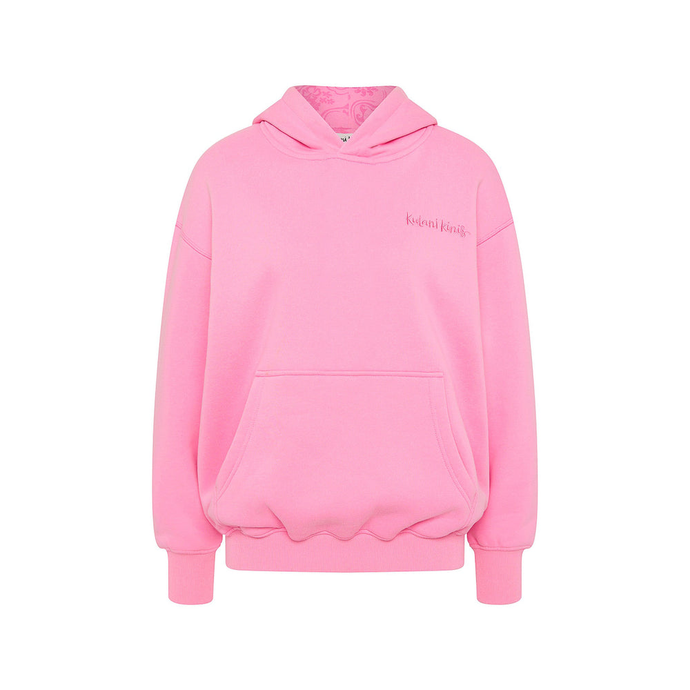 Embroidered Hoodie - Powder Puff
