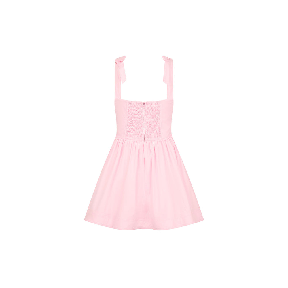 Ruffle Corset Mini Dress - Le Rose
