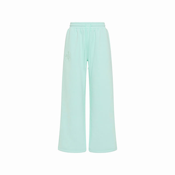 Embroidered Track Pants - Jelly Mint –Kulani Kinis