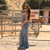 Strapless Bustier Top - Dixie Denim