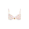 Double Ruffle Underwire Bikini Top - Rosie Posie
