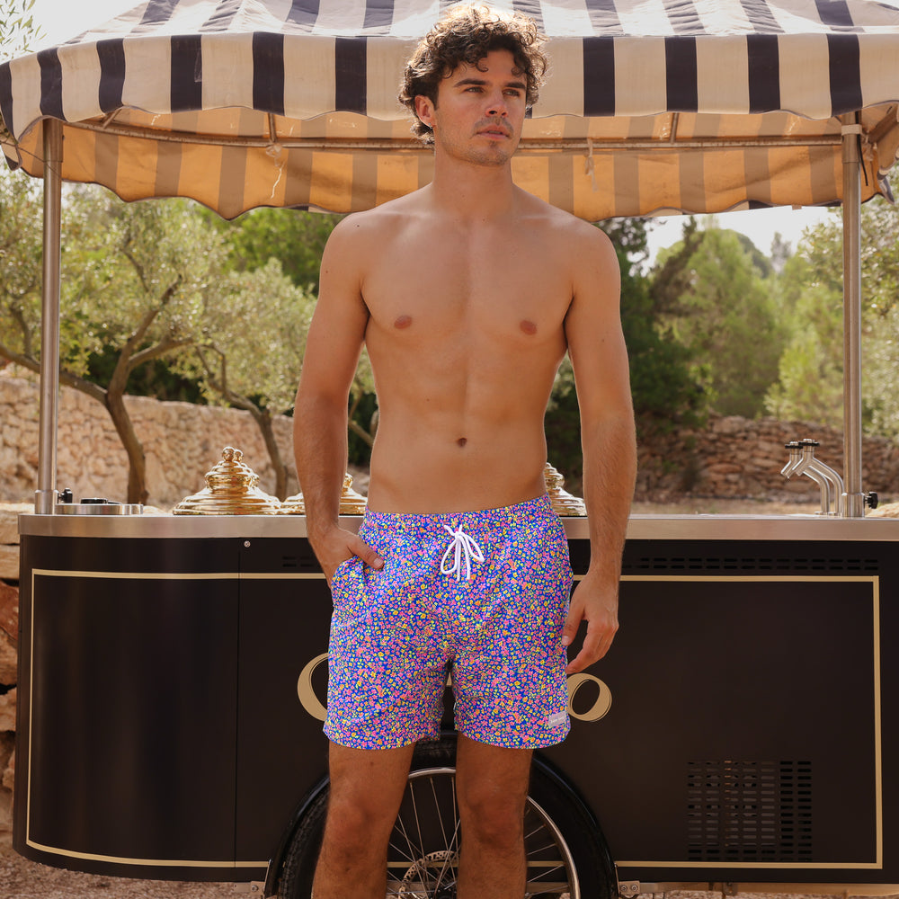 Men's Swim Trunks - Rosie Rally