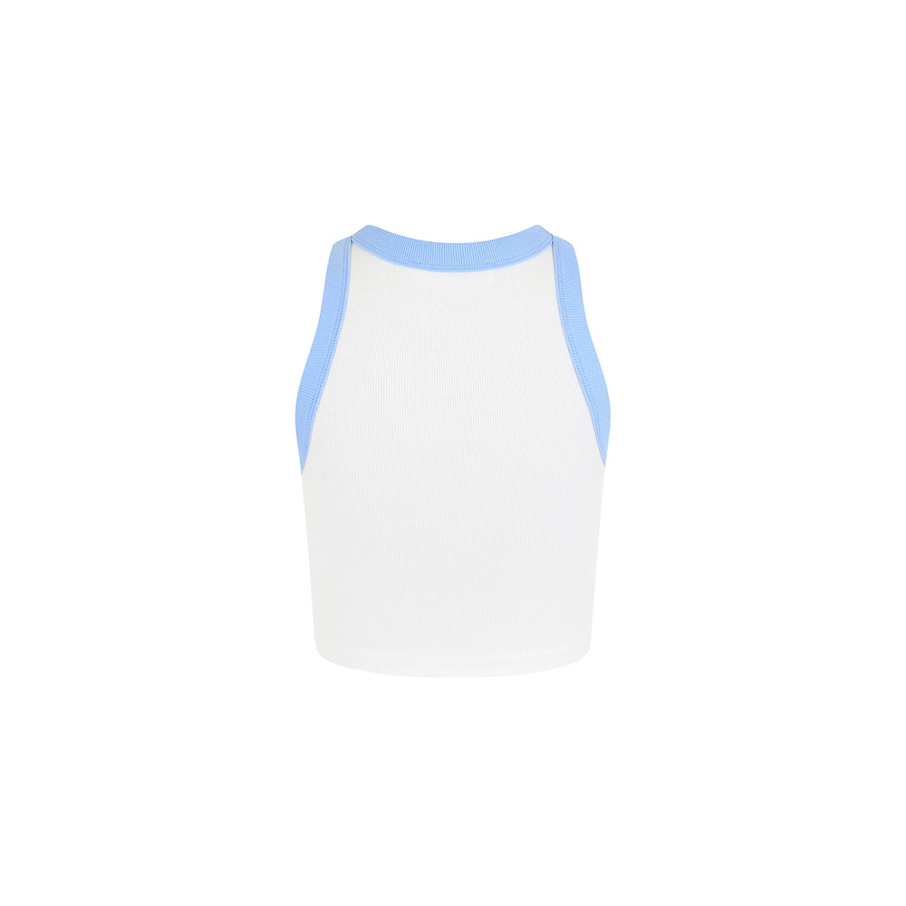 Bind Crop Tank Top - Sunny Daze