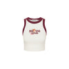Bind Crop Tank Top - Wild West