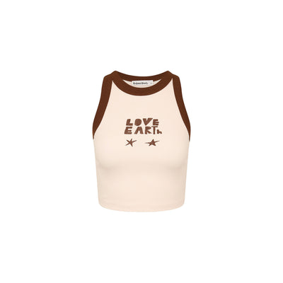 Bind Crop Tank Top - Starry Love