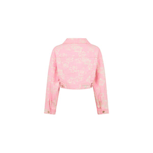 Cropped Denim Jacket - Pixie Denim