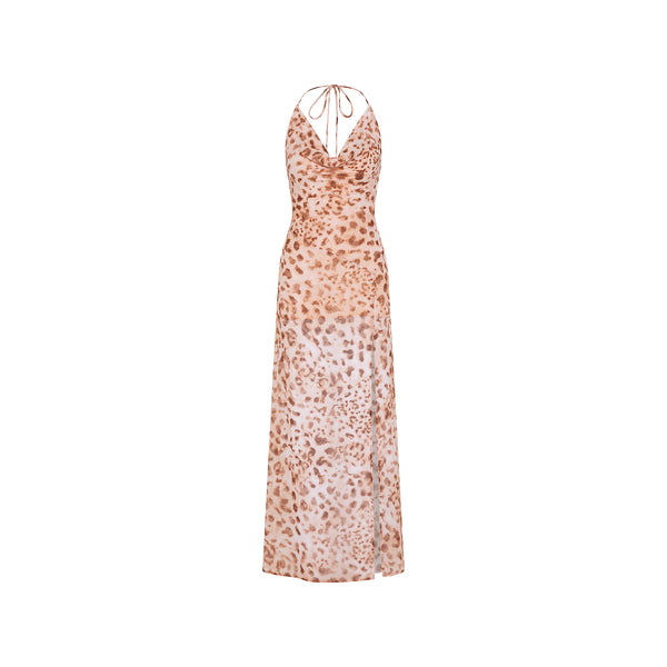 Chiffon Tie Maxi Dress - Cosmic Cowgirl