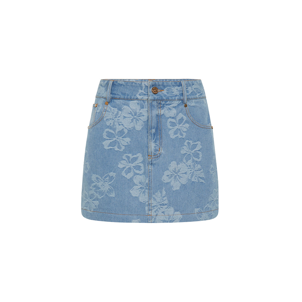 Denim Mini Skirt - Dixie Denim