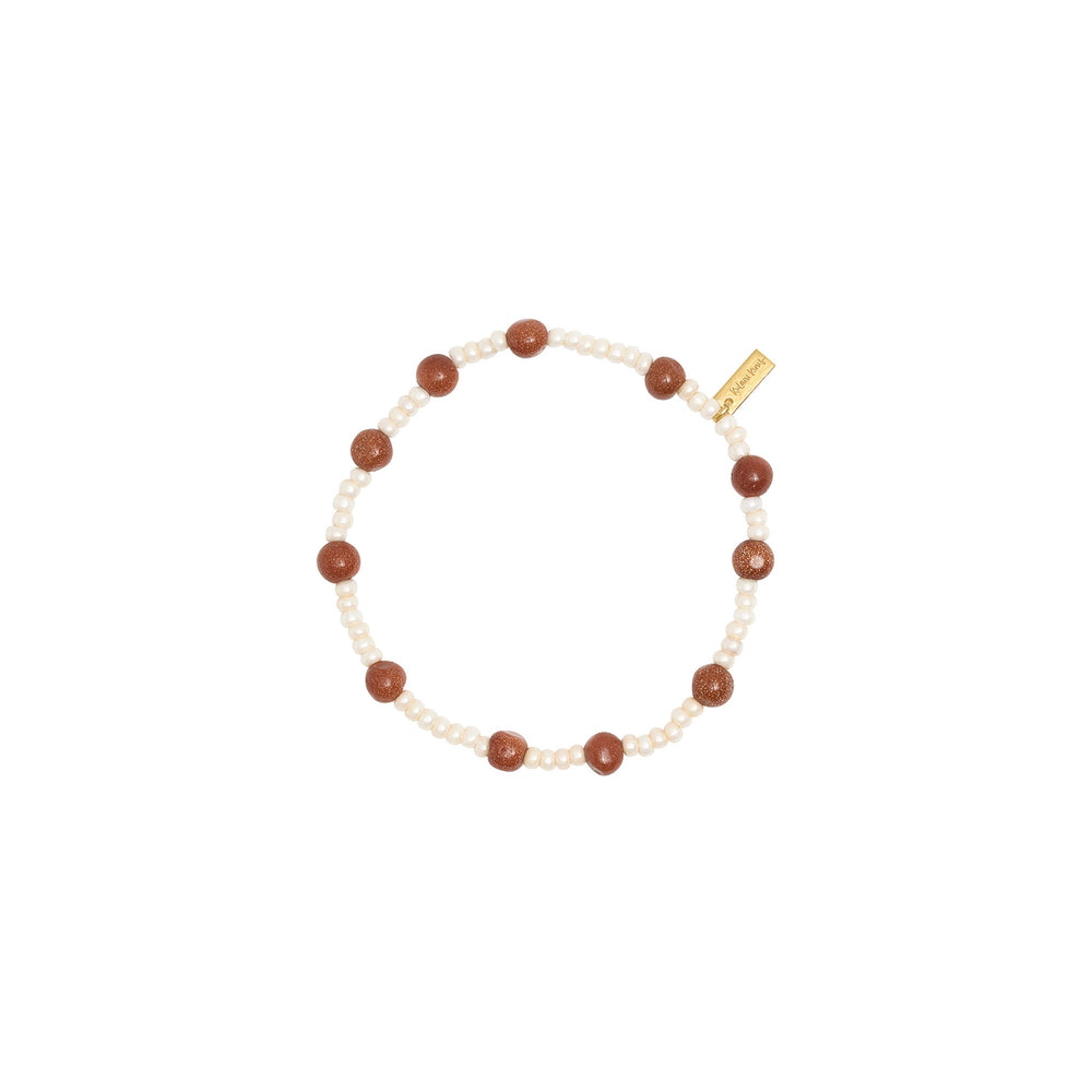Beaded Stretch Bracelet - Coco