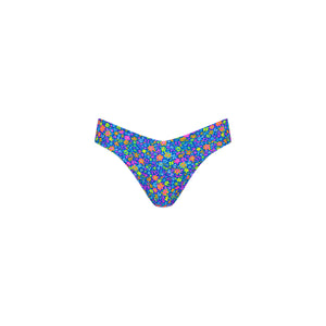 Cheeky V Bikini Bottom - Electric Bloom