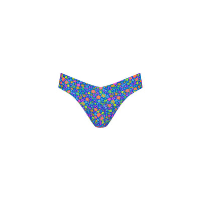 Cheeky V Bikini Bottom - Electric Bloom