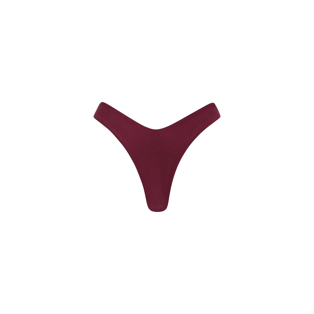 Y Cheeky Bikini Bottom - Sangria