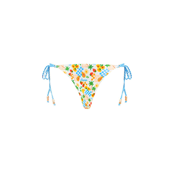 Thong Tie Side Bikini Bottom - Suncatcher