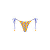Thong Tie Side Bikini Bottom - Sunburst