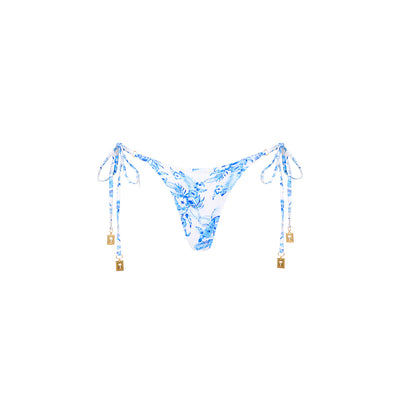Halter Bralette Bikini Top - Vintage Paradise