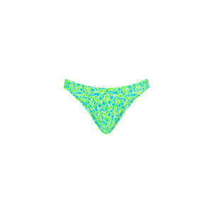 Minimal Full Coverage Bikini Bottom - Apple Blossom