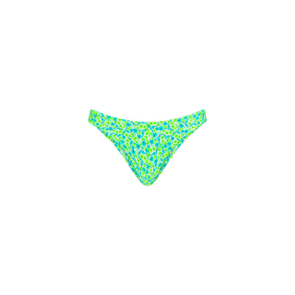 Minimal Full Coverage Bikini Bottom - Apple Blossom