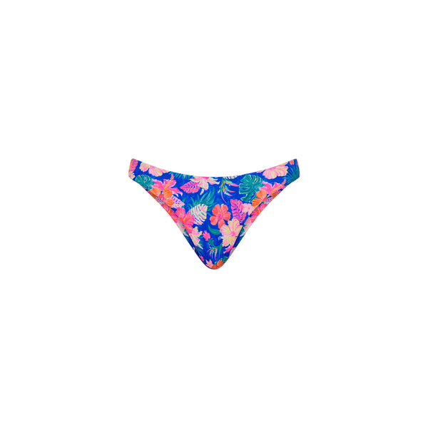Minimal Full Coverage Bikini Bottom - Electric Palms