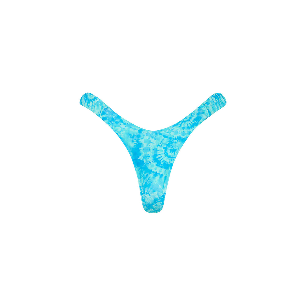 Retro Y Thong Bikini Bottom - Starry Seas
