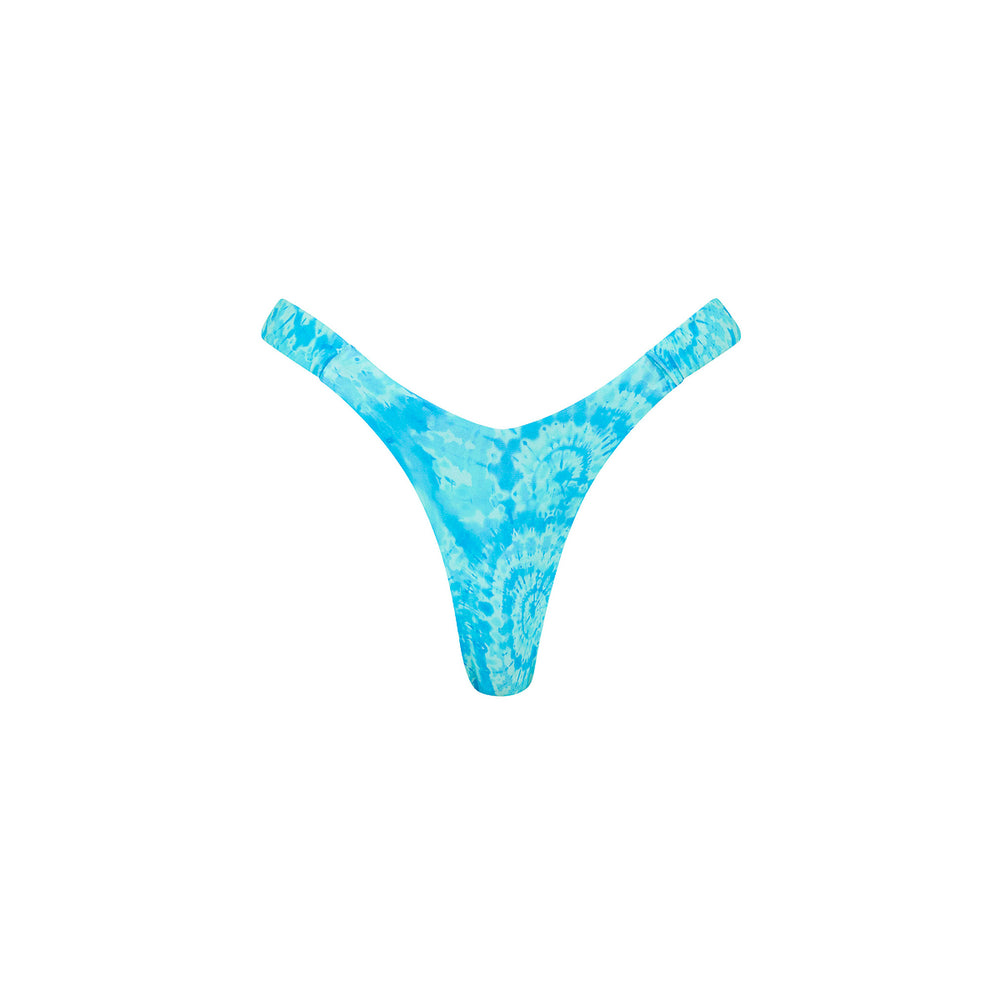 Retro Y Thong Bikini Bottom - Starry Seas