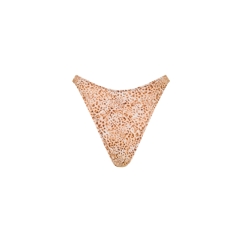 High Leg Vintage Bikini Bottom - Wild Skies