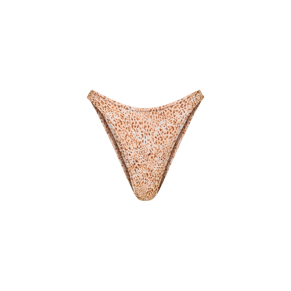 High Leg Vintage Bikini Bottom - Wild Skies