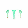 Micro Thong Tie Side Bikini Bottom - Tequila Spritz