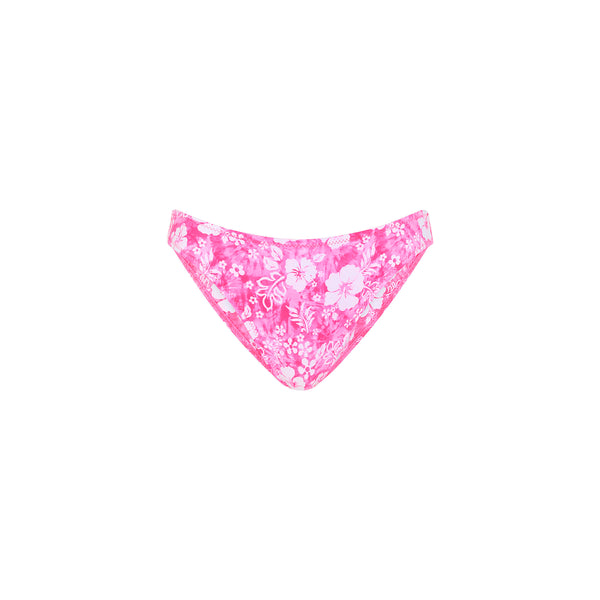 Vintage V Full Coverage Bikini Bottom - Island Blush