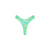 High Leg Thong Bikini Bottom - Spring Fling
