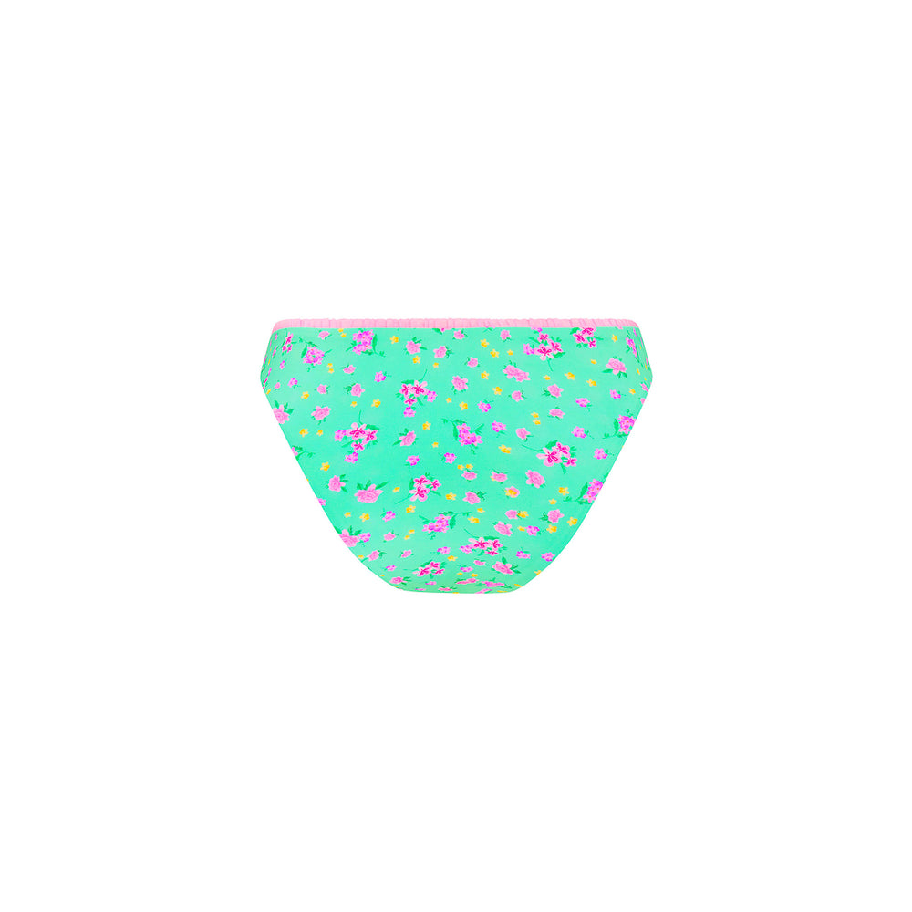 Decorative Full Coverage Bikini Bottom - Mint Macaron