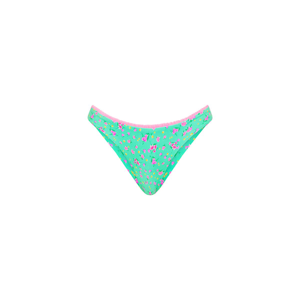 Decorative Full Coverage Bikini Bottom - Mint Macaron