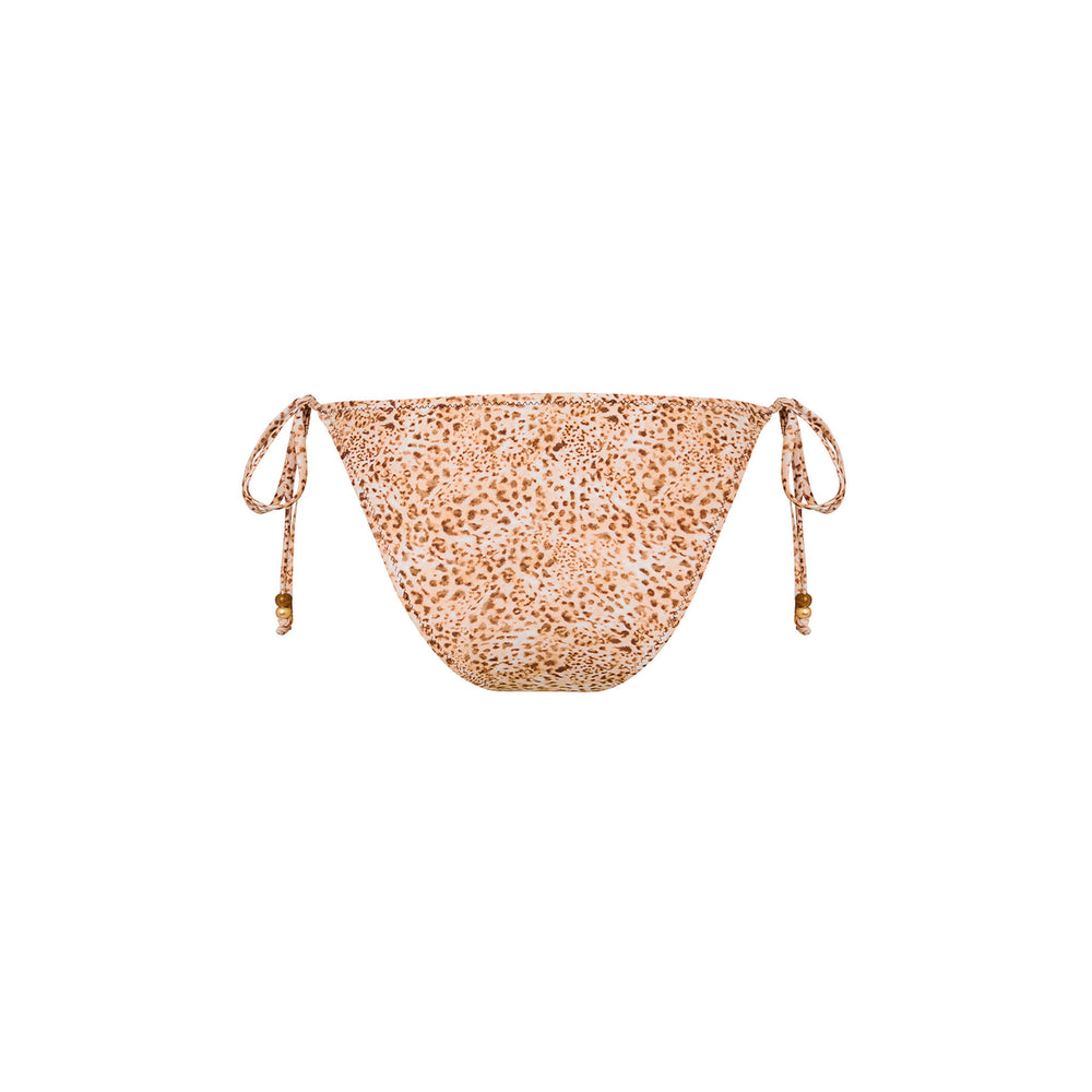 Full Coverage Tie Bikini Bottom - Wild Skies