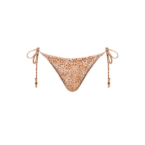 Full Coverage Tie Bikini Bottom - Wild Skies