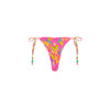 Lettuce Edge Thong Tie Bikini Bottom - Viva Vacation